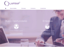 Tablet Screenshot of lafrap.com.mx